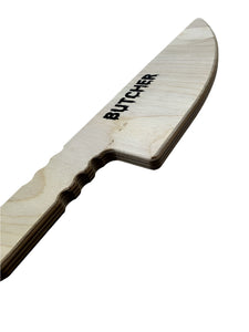 Wooden Butcher Knife