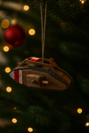 Iconic British Army Mark V Tank Felt Model Figurine Ornament