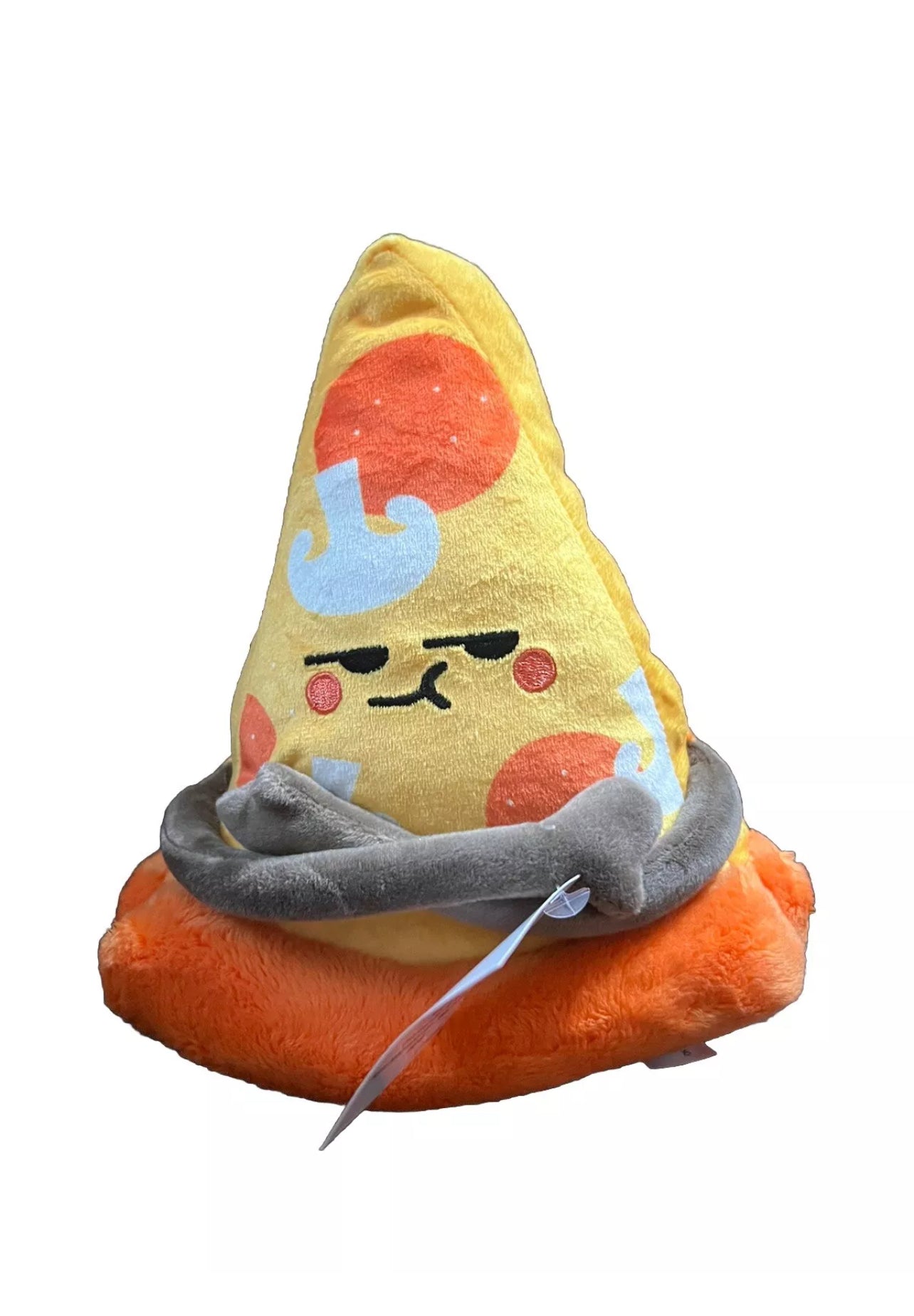 Pouty Slice Of Pizza With An Attitude 8.6” Tall Plush Toy - Perfect Te ...
