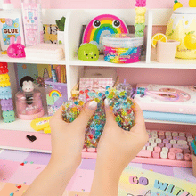 Load image into Gallery viewer, Rainbow Candytopia Crunchy Slime

