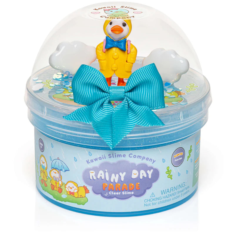 Rainy Day Parade Clear Slime