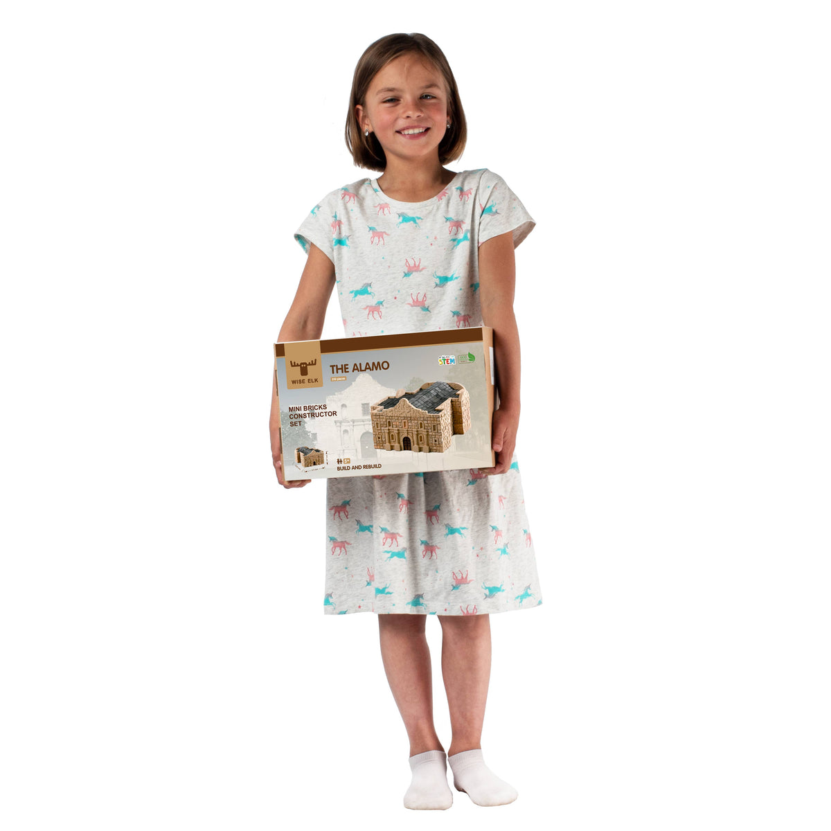 STEM Mini Bricks Building Construction Set - The Alamo 5
