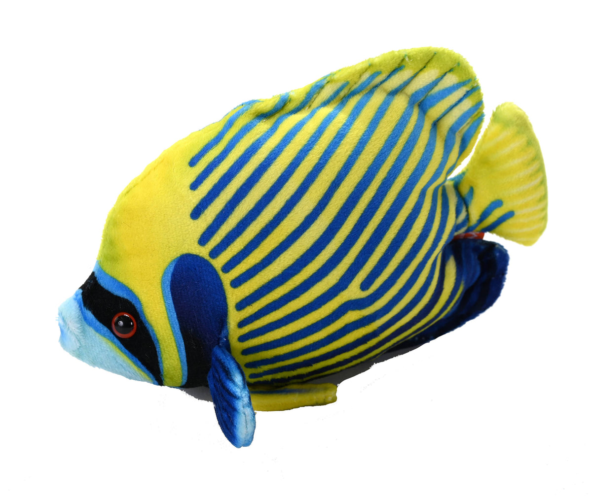 Wild Republic Coral Reef Emperor Angelfish Stuffed Animal 6" 1