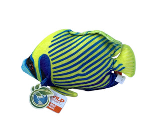 Wild Republic Coral Reef Emperor Angelfish Stuffed Animal 6" 2