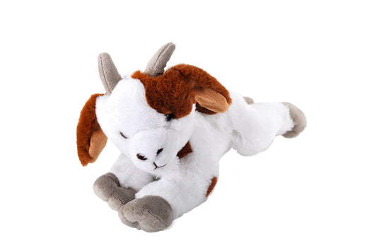 Wild Republic Ecokins Farm  Life Goat 12" Plush Toy Stuffed Animal