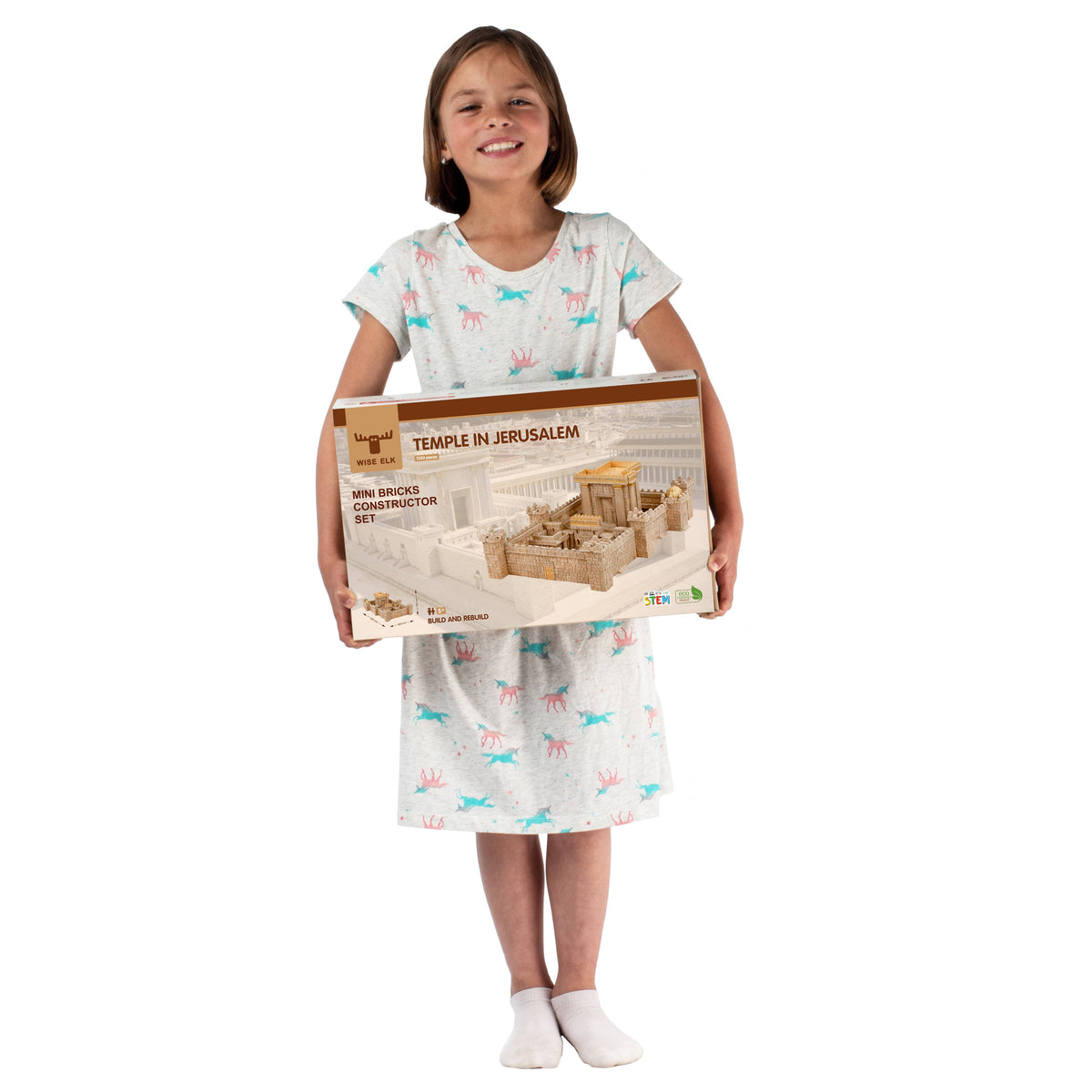 Temple in Jerusalem STEM Mini Bricks Construction Set
