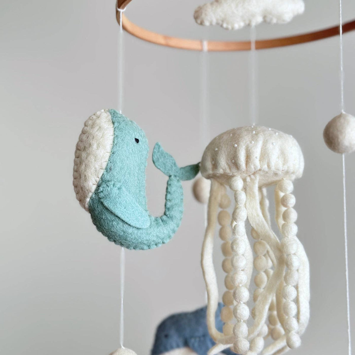 Jellyfish Baby Mobile