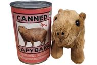 Steve the Canned Capybara | Stuffed Animal Plush w/Jokes