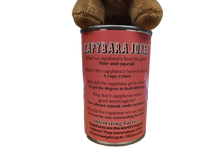 Load image into Gallery viewer, Steve the Canned Capybara | Stuffed Animal Plush w/Jokes
