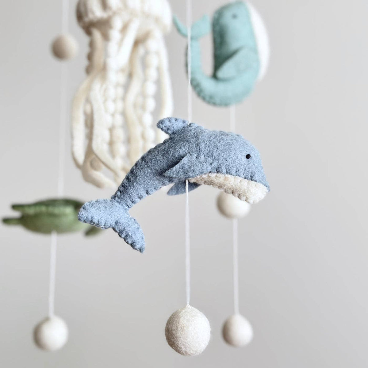 Jellyfish Baby Mobile