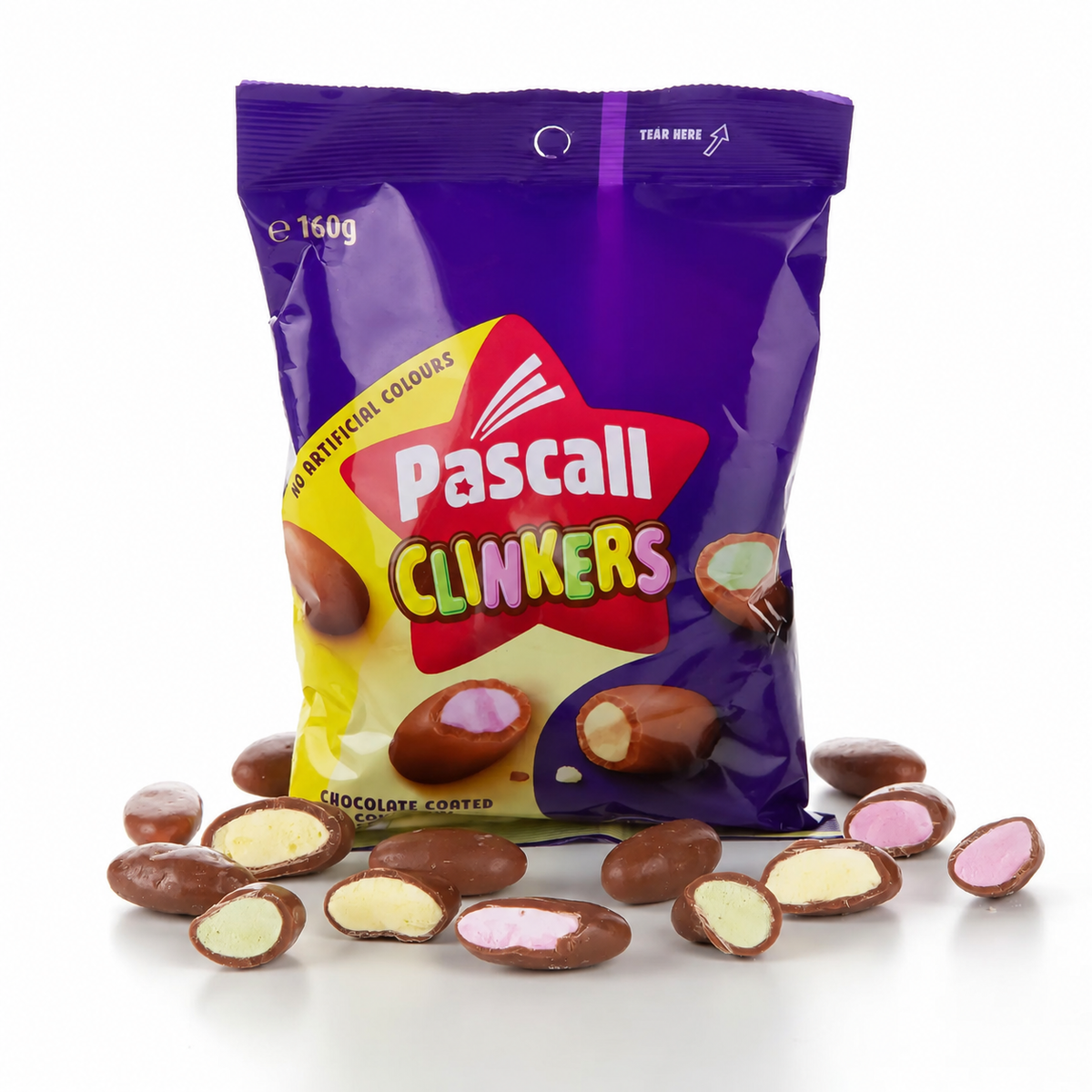 Cadbury Pascall Clinkers Candy & Chocolate  5.64oz (160g)