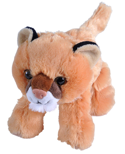 Wild Republic Hug'Ems-Mini Mountain Lion 7" Plush Toy Stuffed Animal