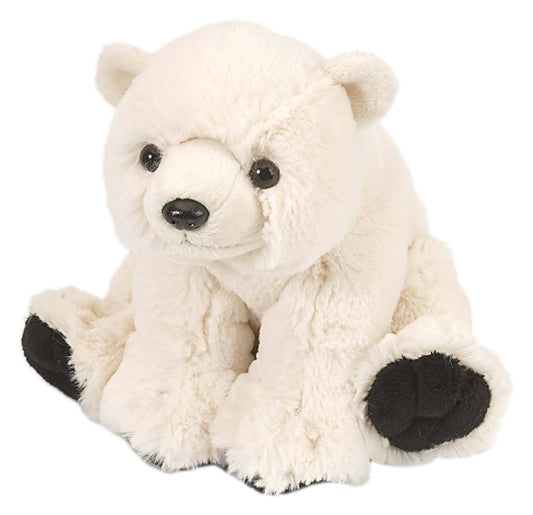 Wild Republic Cuddlekins 8" Artic / Polar Bear Plush Toy Stuffed Animal