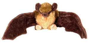 Wild Republic Cuddlekins Brown Bat 8" Plush Toy Stuffed Animal