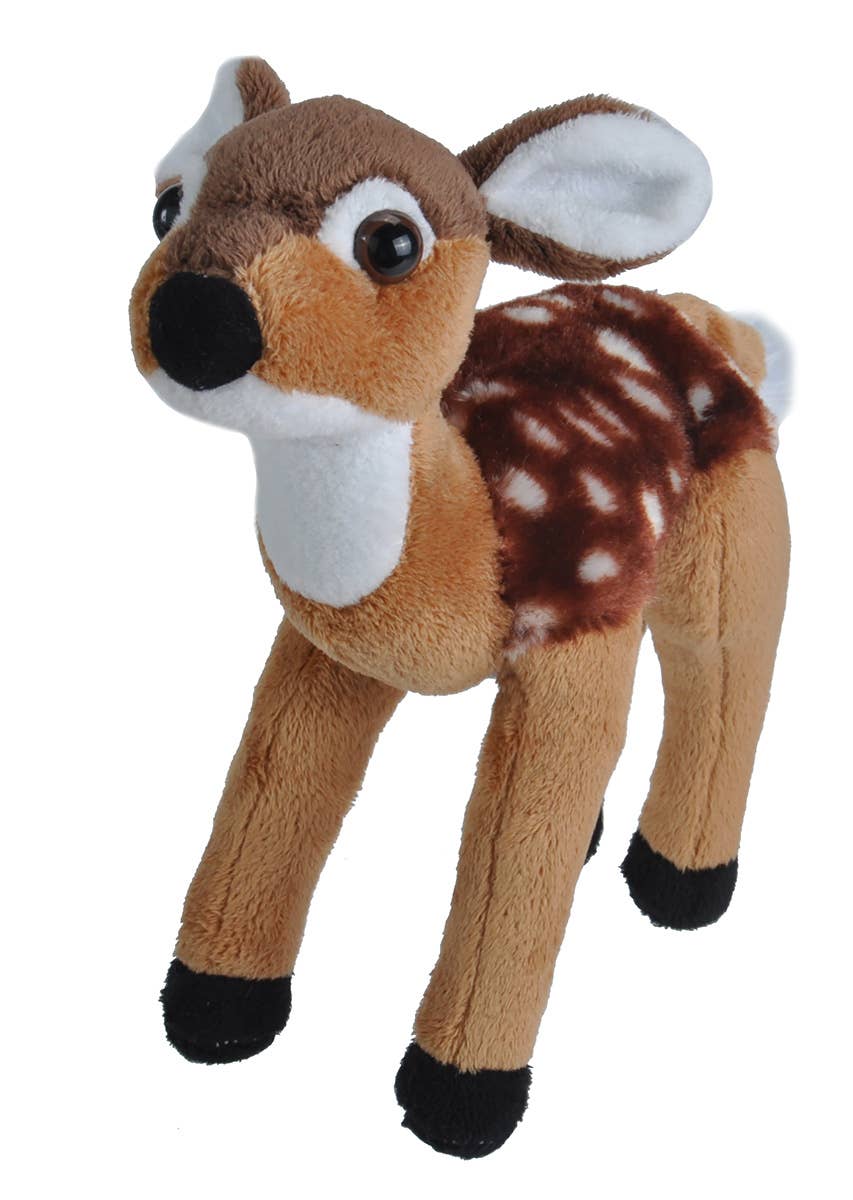 Wild Republic Cuddlekins Wildlife 8" Fawn Plush Toy Stuffed Animal