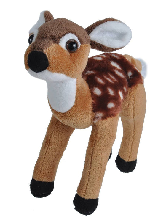 Wild Republic Cuddlekins Wildlife 8" Fawn Plush Toy Stuffed Animal