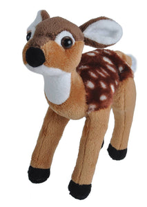 Wild Republic Cuddlekins Wildlife 8" Fawn Plush Toy Stuffed Animal
