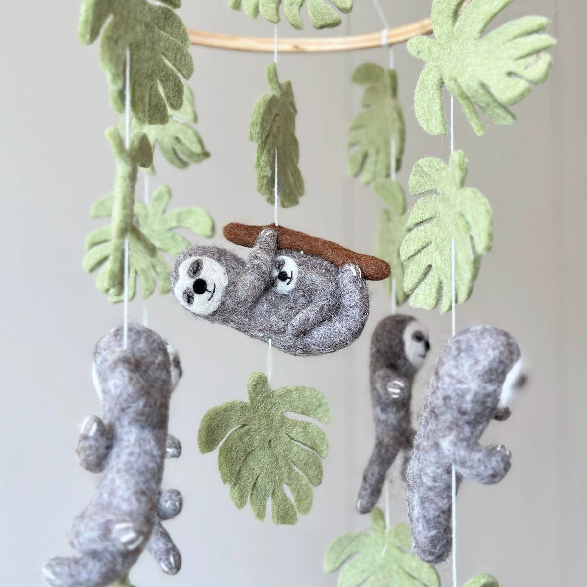 Sloth Baby Mobile