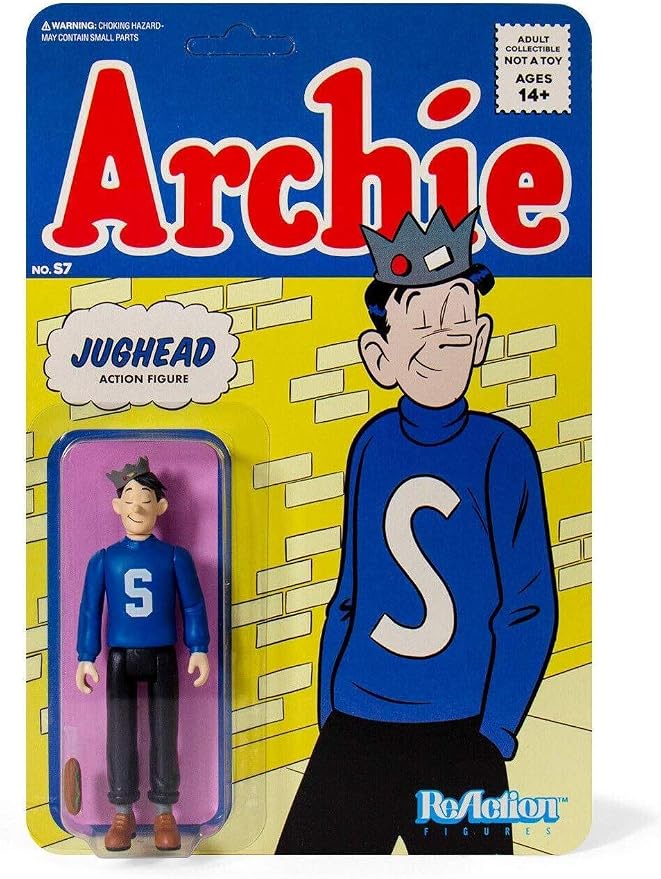 ARCHIE ReAction Jughead 3 3/4 Action Figure Super 7 * Collectible