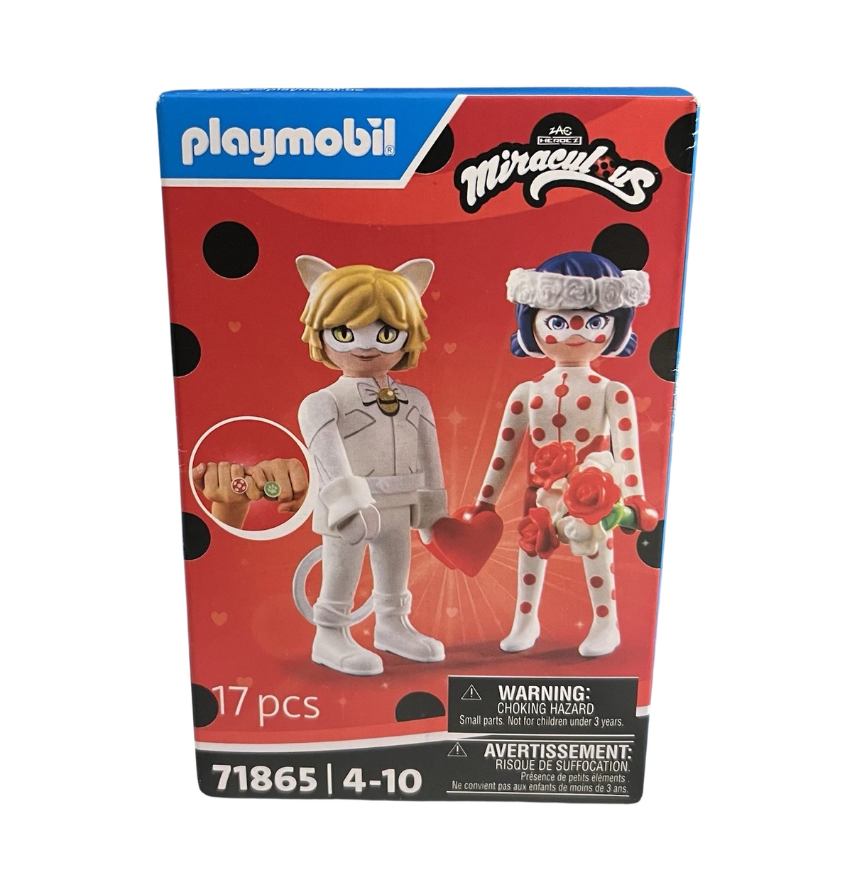 Playmobil Miraculous Ladybug & Cat Noir Wedding Dream 71865