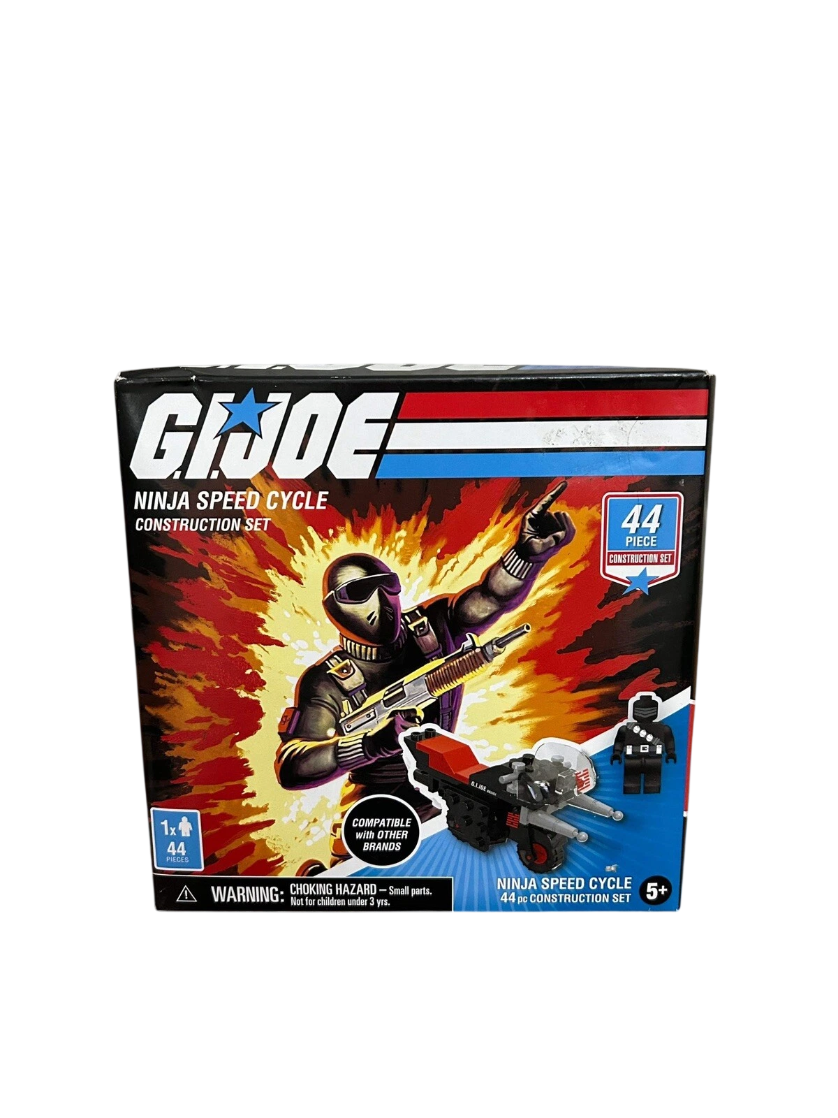 Hasbro GI Joe Construction Sets Ninja Speed Striker + Mini Figure