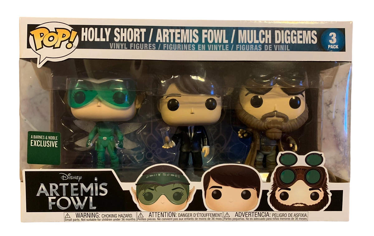 Funko POP 3-Pack Exclusive Disney Artemis Fowl * Retired