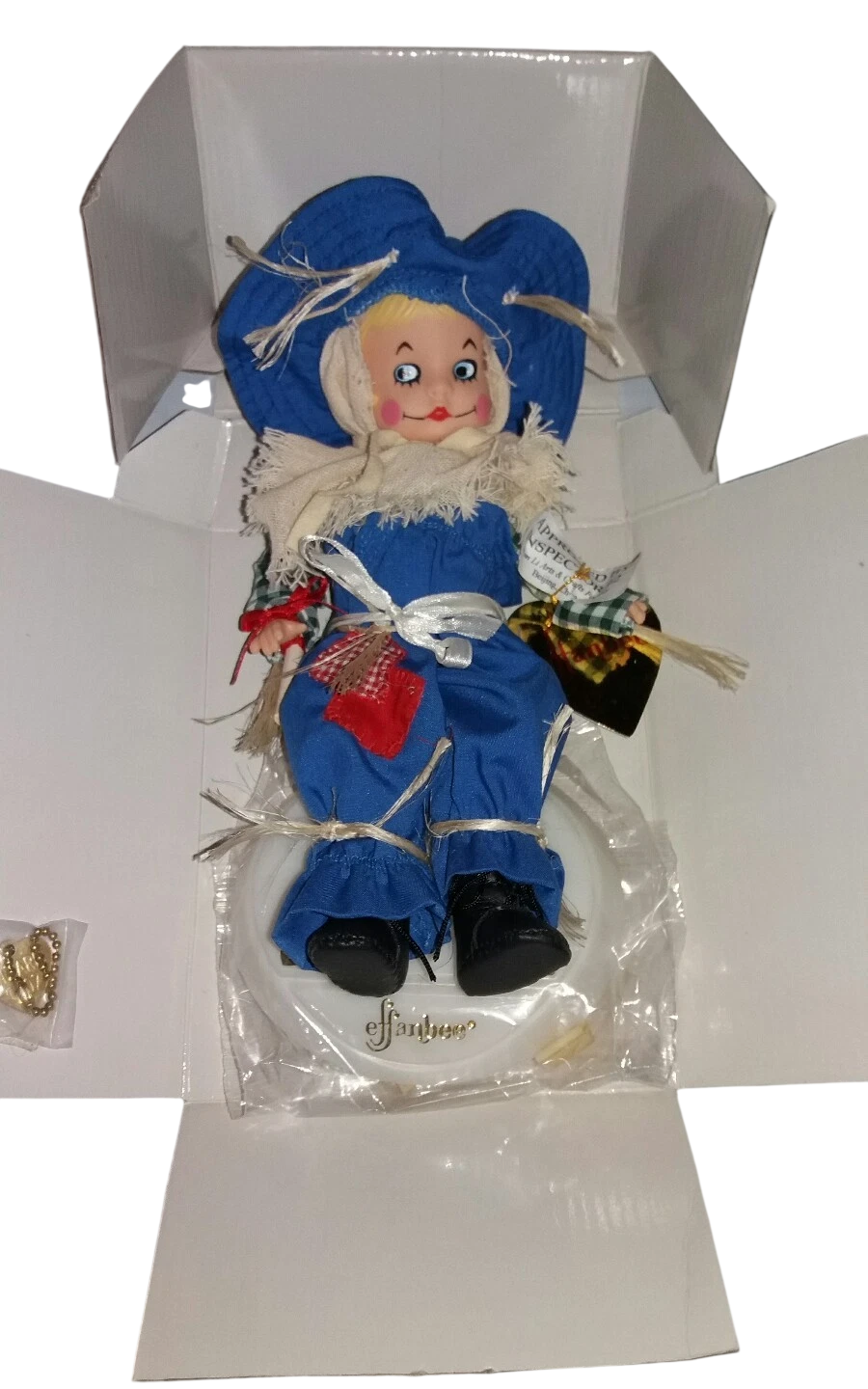 Effanbee Wizard of Oz Collectible Doll Patsyette Set 8" Scarecrow Doll
