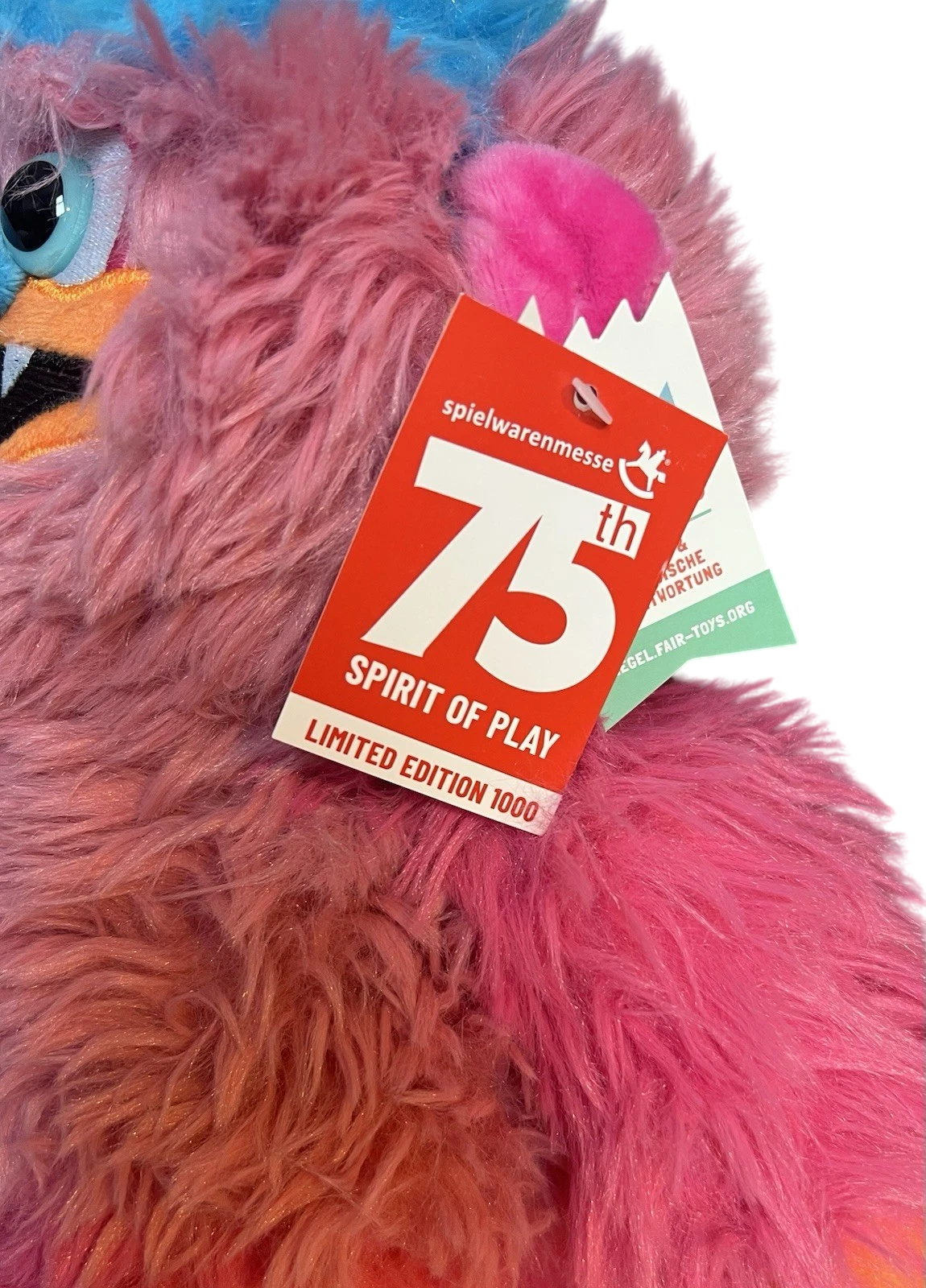LIMITED ED 75th Anniversary Spielwarenmesse Nuremburg Toy Fair FURRINGTON Plush