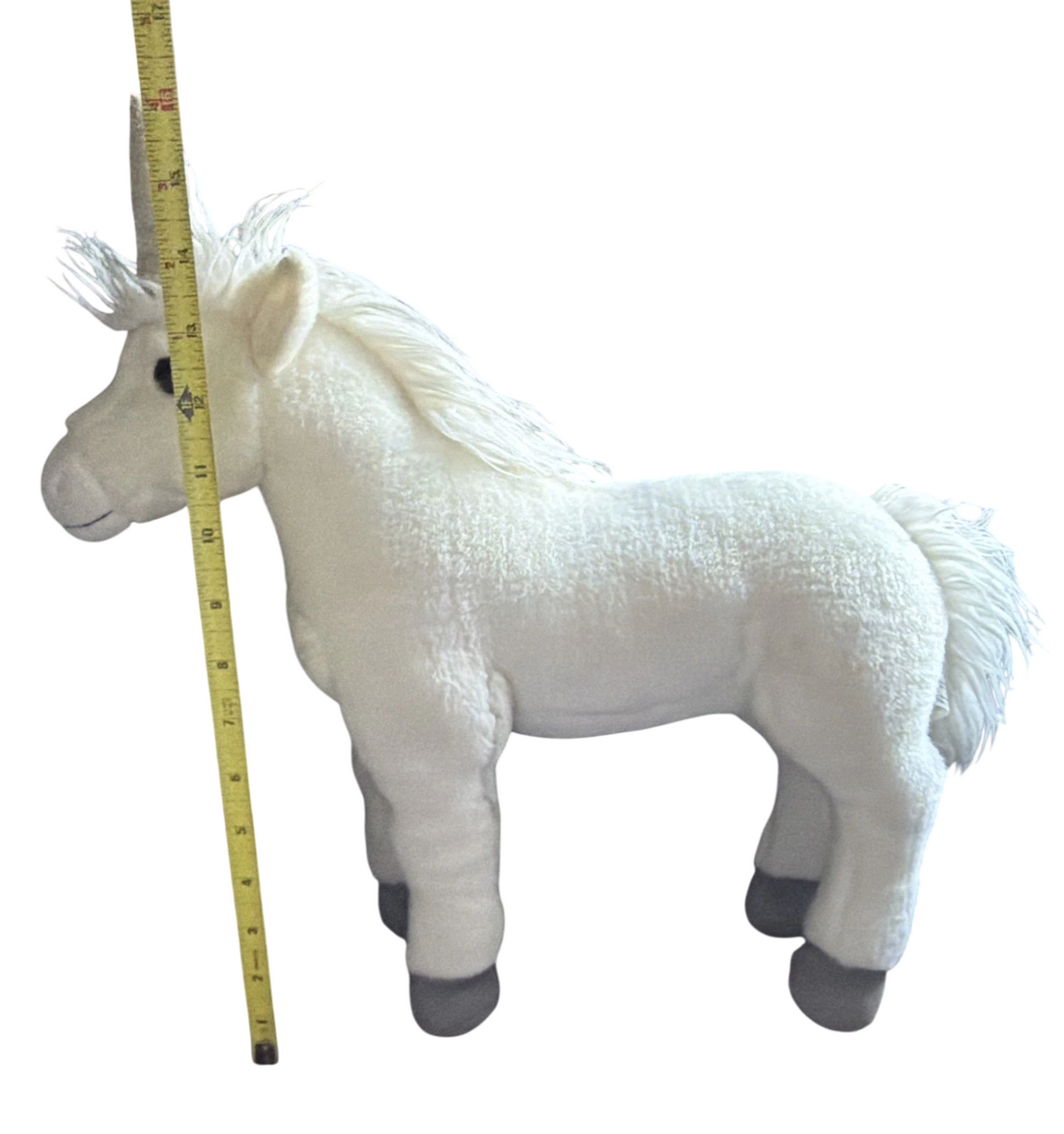 Wizarding World of Harry Potter 17” White Unicorn Stuffed Plush Toy