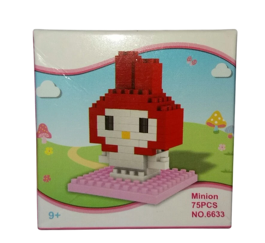 NEW Sanrio My Melody 75pc Nanoblock Building Set