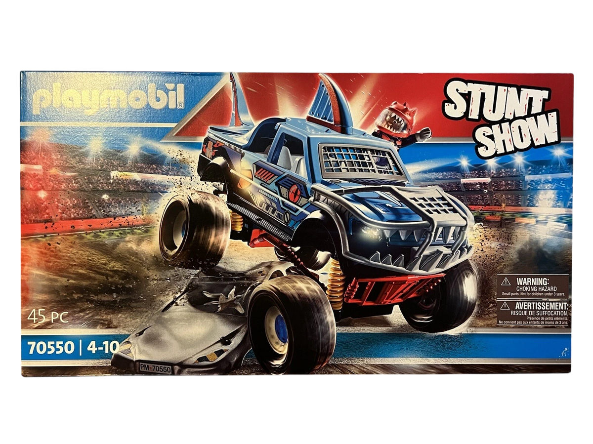 Playmobil Stunt Show Monster Shark Truck 70550