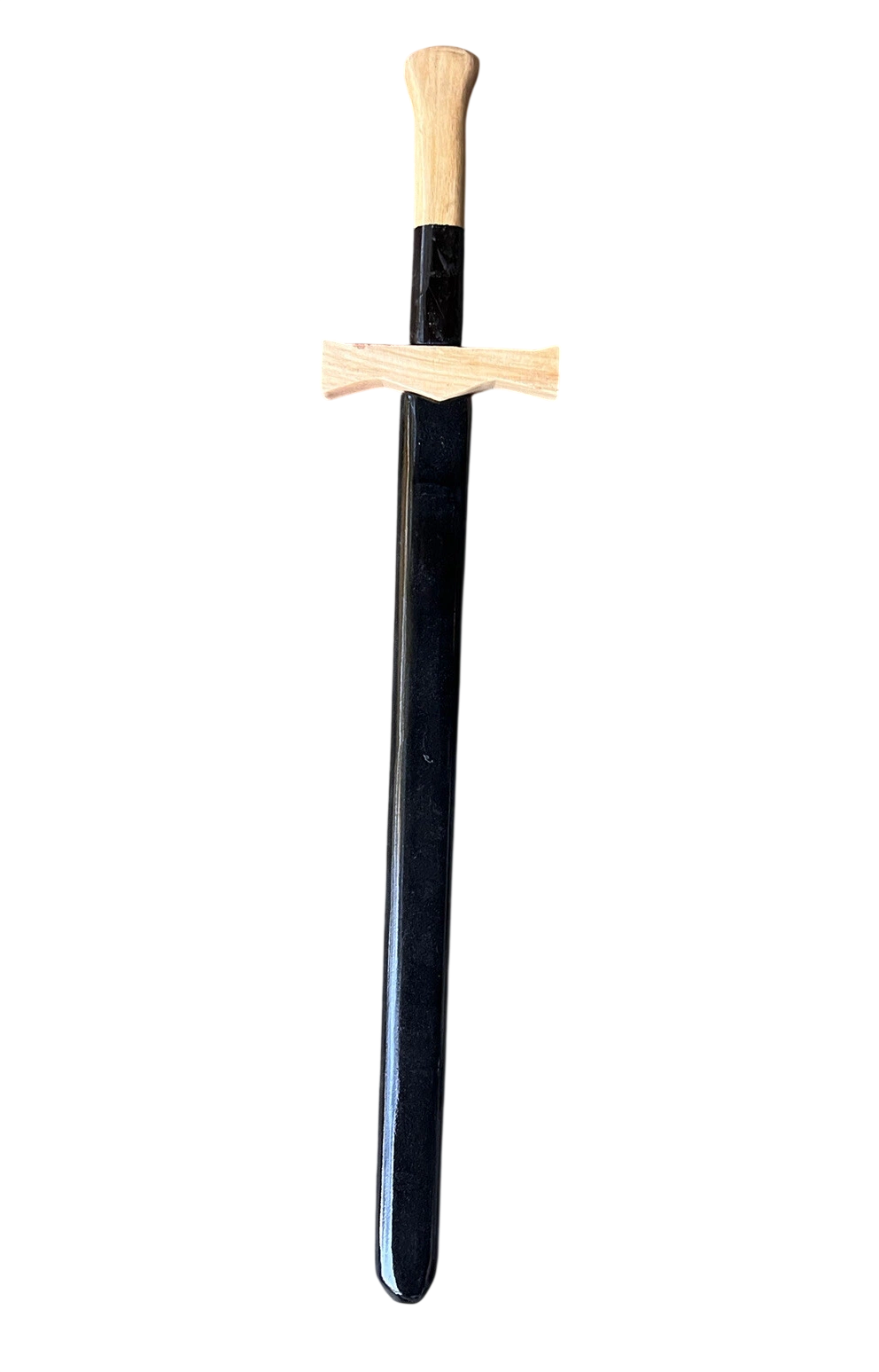 2pc Handcrafted Wooden Practice Play Sword + Scabbard