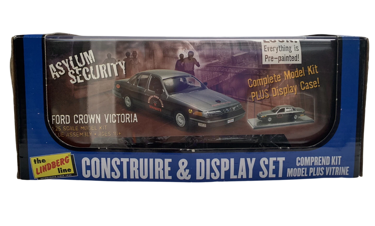 Lindberg Build & Display Police Ford Crown Victoria Asylum Security Car