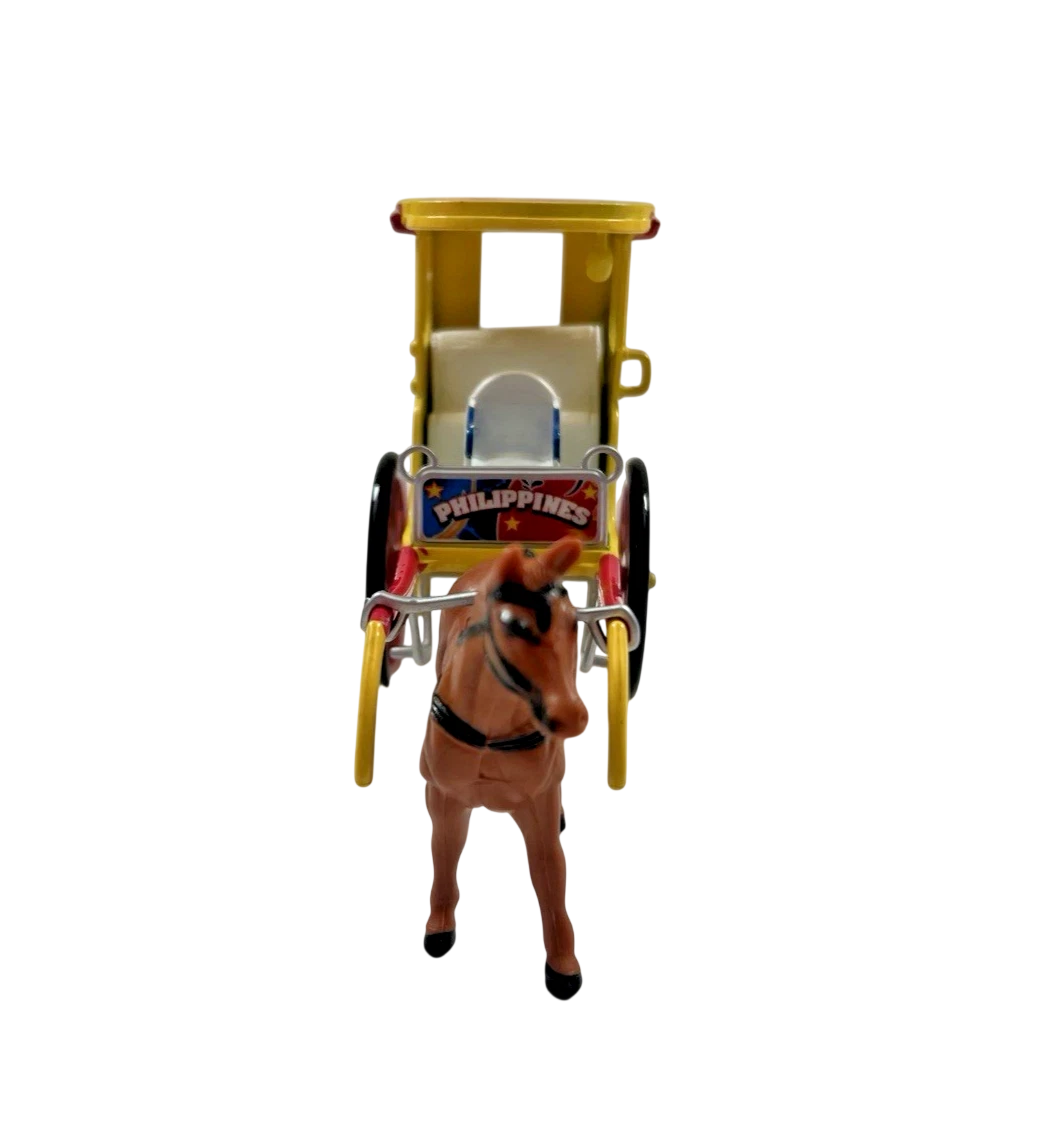 Horse Drawn Carriage Miniature Decor - Philippine Kalesa