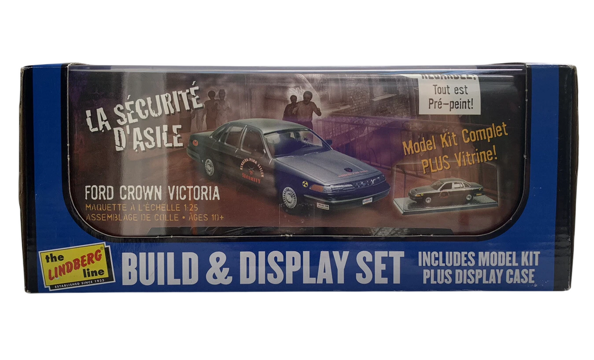 Lindberg Build & Display Police Ford Crown Victoria Asylum Security Car
