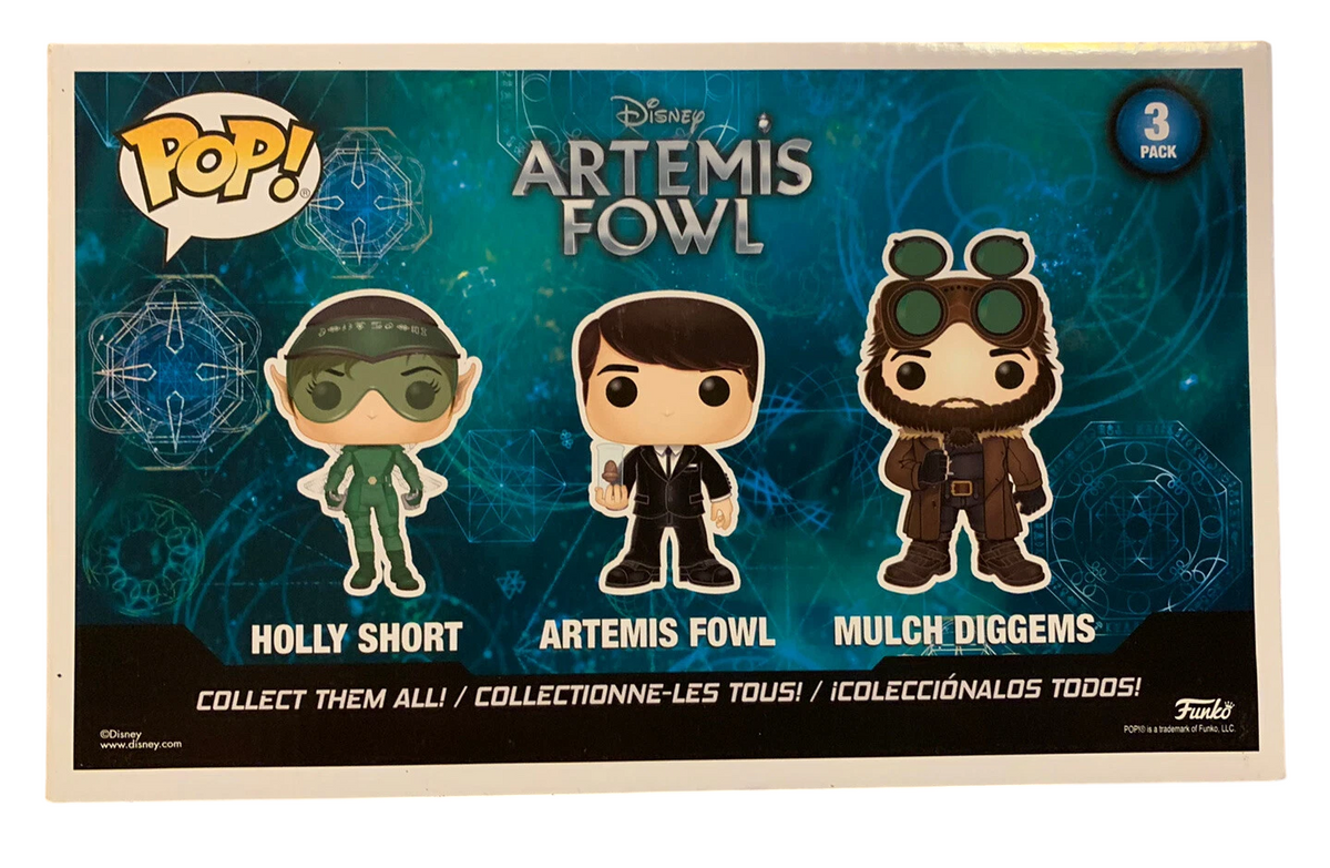 Funko POP 3-Pack Exclusive Disney Artemis Fowl * Retired
