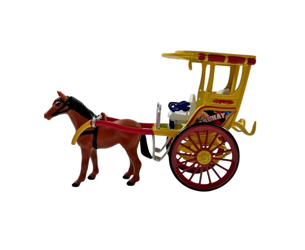 Horse Drawn Carriage Miniature Decor - Philippine Kalesa