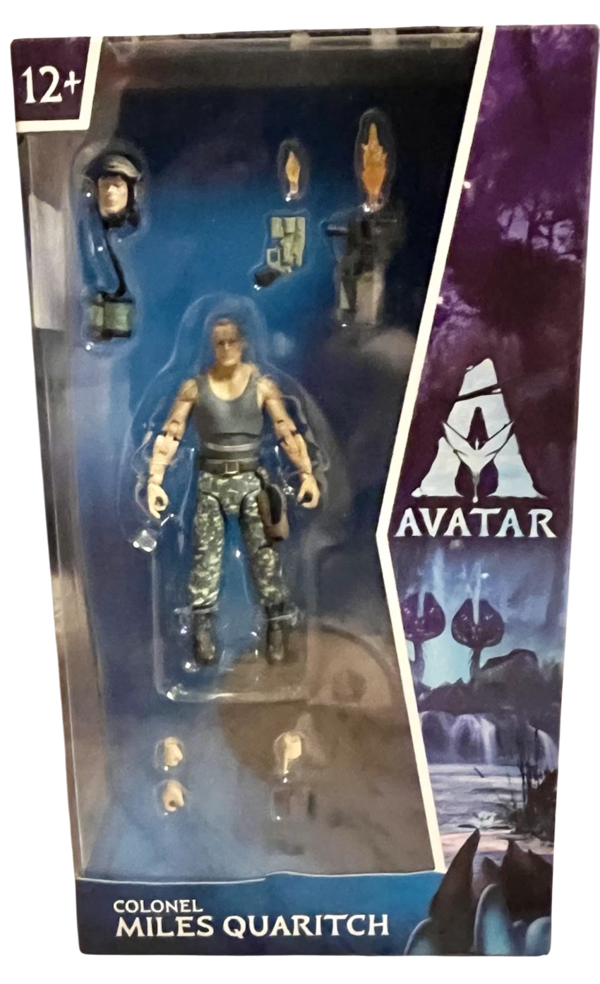 McFarlane Toys Avatar Movie Colonel Miles Quaritch 7in Action Figure