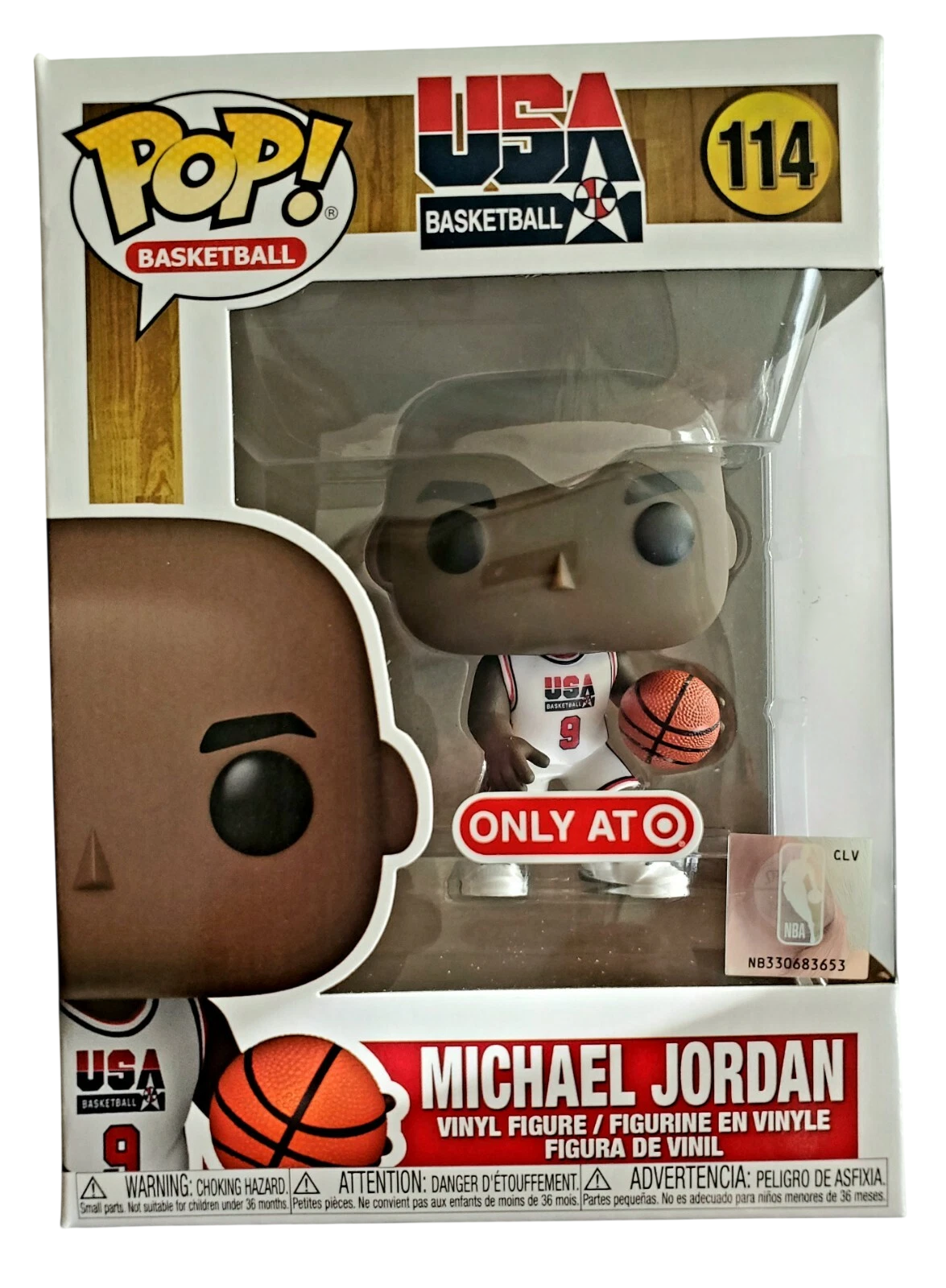 Funko POP! Basketball USA Michael Jordan #114 Target Exclusive