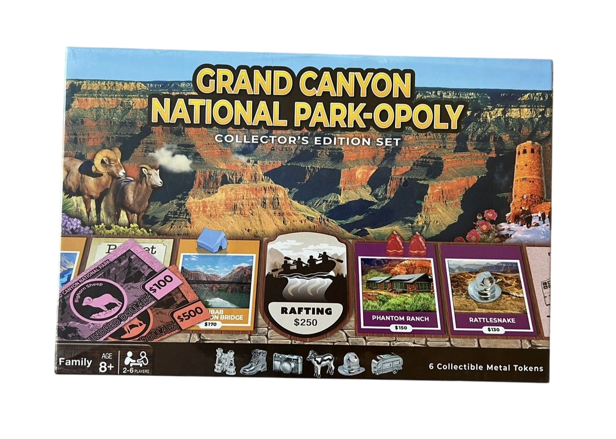 Grand Canyon National Park-Opoly Collector's Edition Game Board