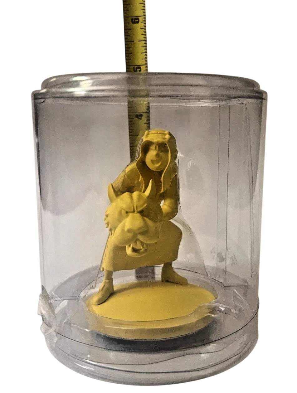 Tintin Abdallah Moulinsart Yellow Monochrome Collectible Figure
