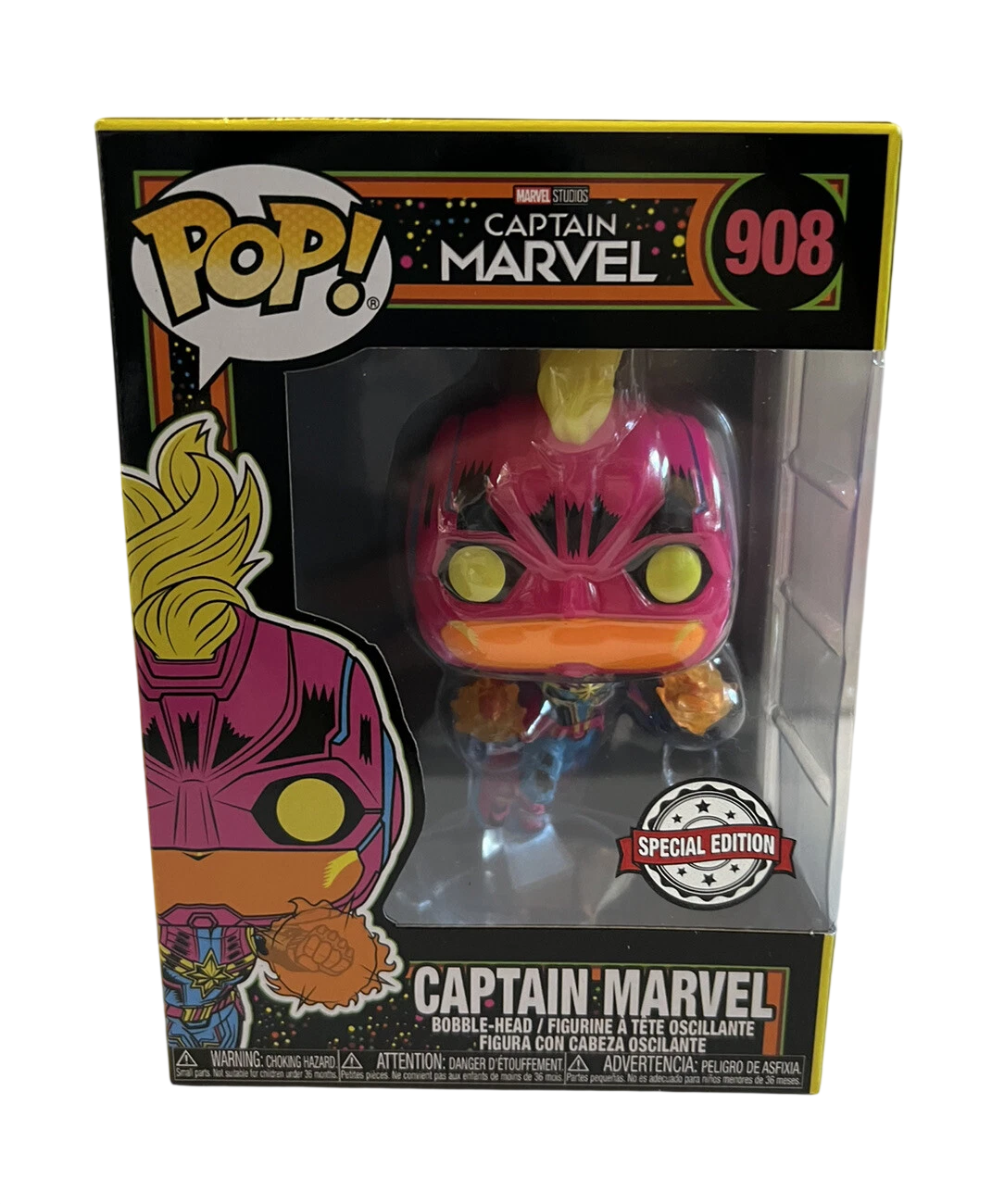 Funko Pop! Captain Marvel The Infinity Saga Special Edition #908
