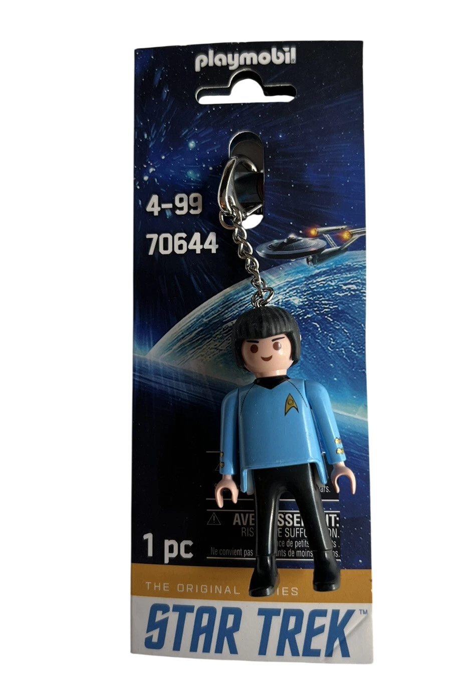 Playmobil 70644 Star Trek Spock Key Chain Collectible