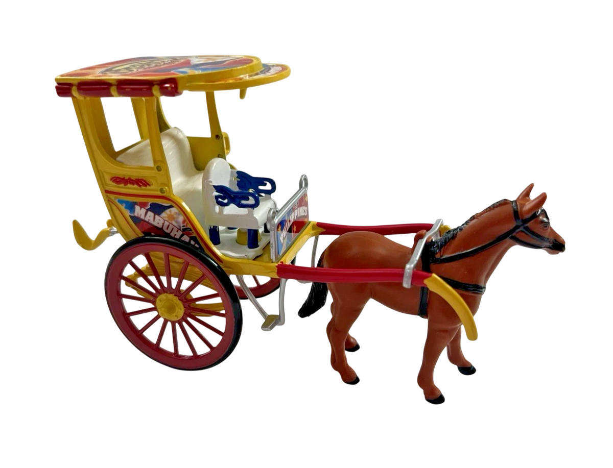 Horse Drawn Carriage Miniature Decor - Philippine Kalesa