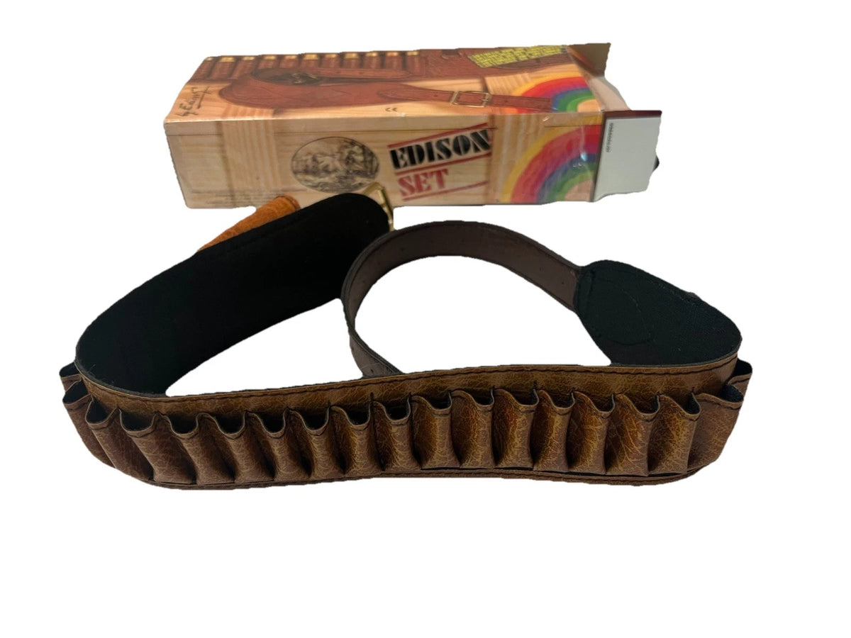 Original Edison Giacattoli Monte Carlo Rifle Ammo Belt & Sling