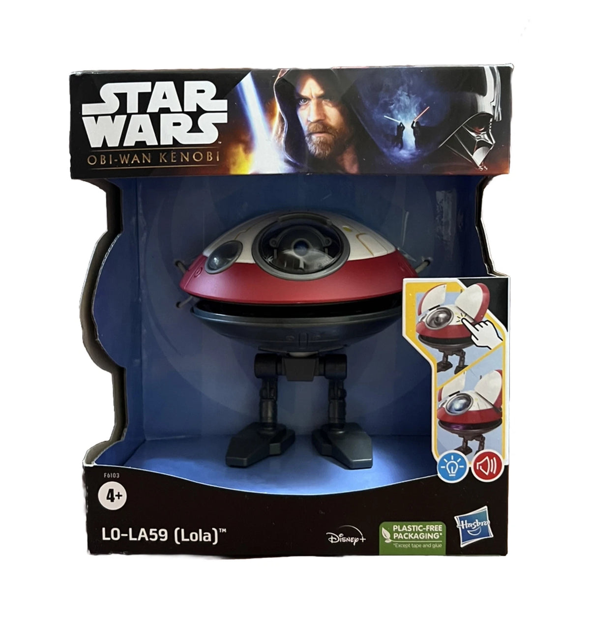 Star Wars Obi-Wan Kenobi L0-LA59 Lola Interactive Droid Lights & Sound