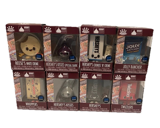 Hershey’s Chocolates & Candies Funko Minis Figures , Bundle of 8