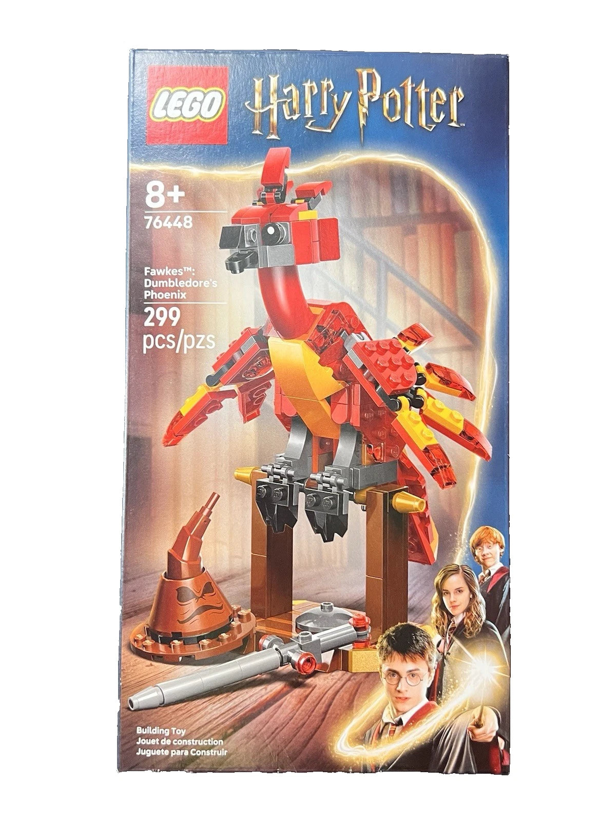 LEGO Harry Potter Fawkes Dumbledore's Phoenix Set 76448
