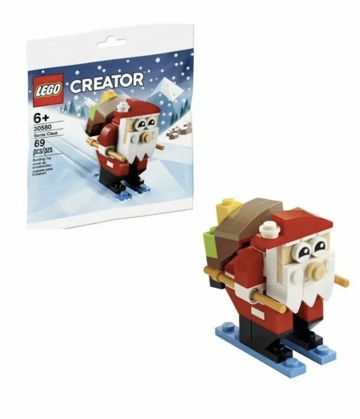 LEGO HOLIDAY CHRISTMAS CREATOR Santa Claus 30580 69pcs