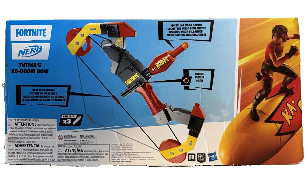 Nerf x Fortnite TNTina’s KA-BOOM Bow